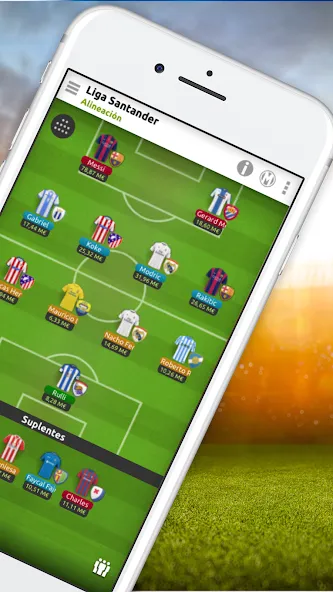 futmondo - soccer manager (футмондо)  [МОД Menu] Screenshot 2