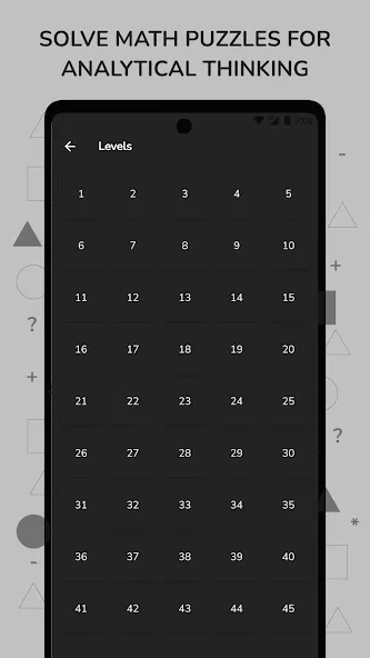 Math Puzzle & Brain Riddles  [МОД Unlocked] Screenshot 1