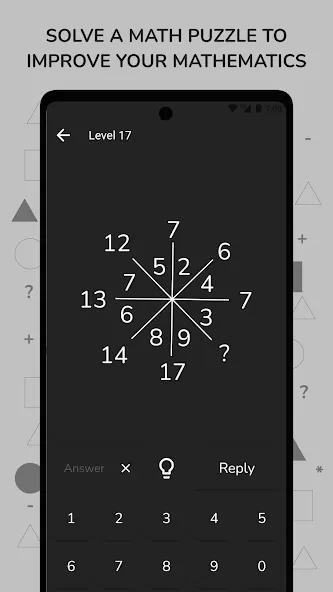 Math Puzzle & Brain Riddles  [МОД Unlocked] Screenshot 3