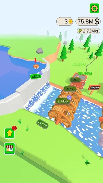 Water Power (Уотер Пауэр)  [МОД Много денег] Screenshot 5