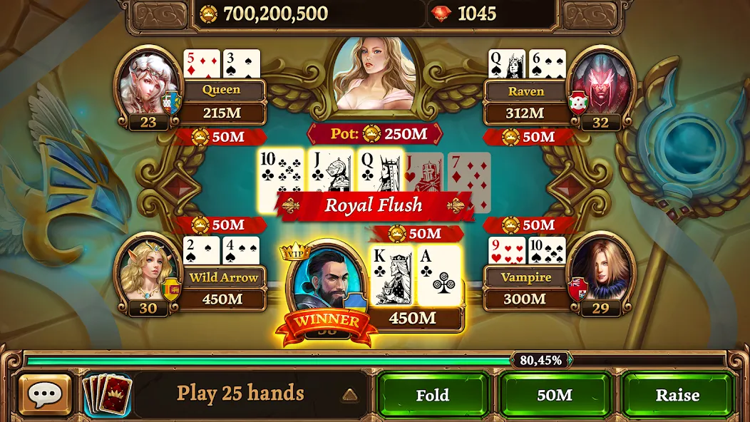 Texas Holdem - Scatter Poker (Тексас Холдем)  [МОД Много монет] Screenshot 3