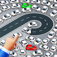 Взломанная Parking Jam: Car Parking Games (Паркинг Джем)  [МОД Unlimited Money] - полная версия apk на Андроид