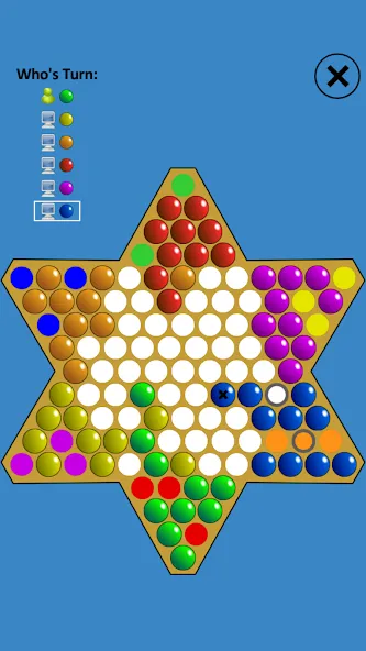 Chinese Checkers Touch (Китайские шашки Тач)  [МОД Много денег] Screenshot 3