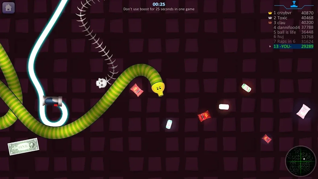 Snake Hunt: Worm io Games Zone  [МОД Menu] Screenshot 5