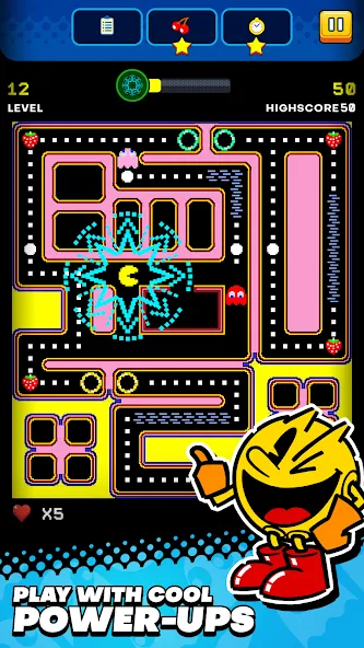 PAC-MAN (ПАК)  [МОД Много монет] Screenshot 1