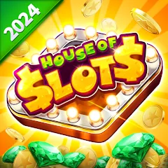 Взломанная House of Slots - Casino Games (Хаус оф Слотс)  [МОД Mega Pack] - стабильная версия apk на Андроид