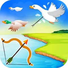 Взломанная Duck Hunting: Hunting Games (Дак Хантинг)  [МОД Mega Pack] - стабильная версия apk на Андроид