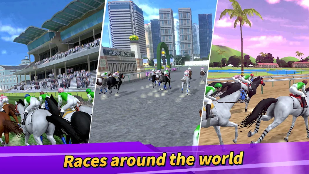 Derby Life : Horse racing (Дерби Лайф)  [МОД Unlocked] Screenshot 1