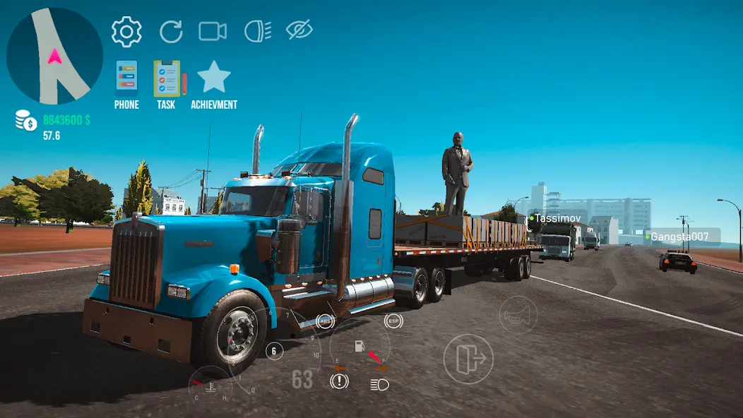 Nextgen: Truck Simulator Drive (Некстджен)  [МОД Все открыто] Screenshot 2