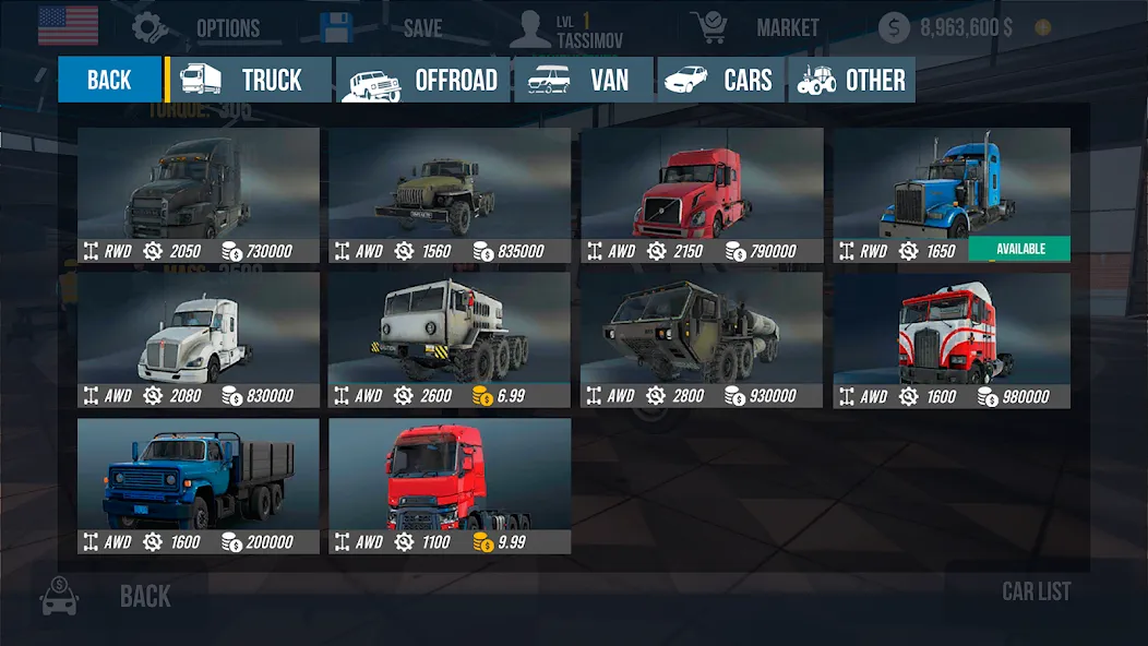 Nextgen: Truck Simulator Drive (Некстджен)  [МОД Все открыто] Screenshot 5