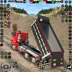 Скачать взломанную Cargo Truck Driving Truck Game (Ойл трек геймс симулятор 3D)  [МОД Бесконечные монеты] - стабильная версия apk на Андроид