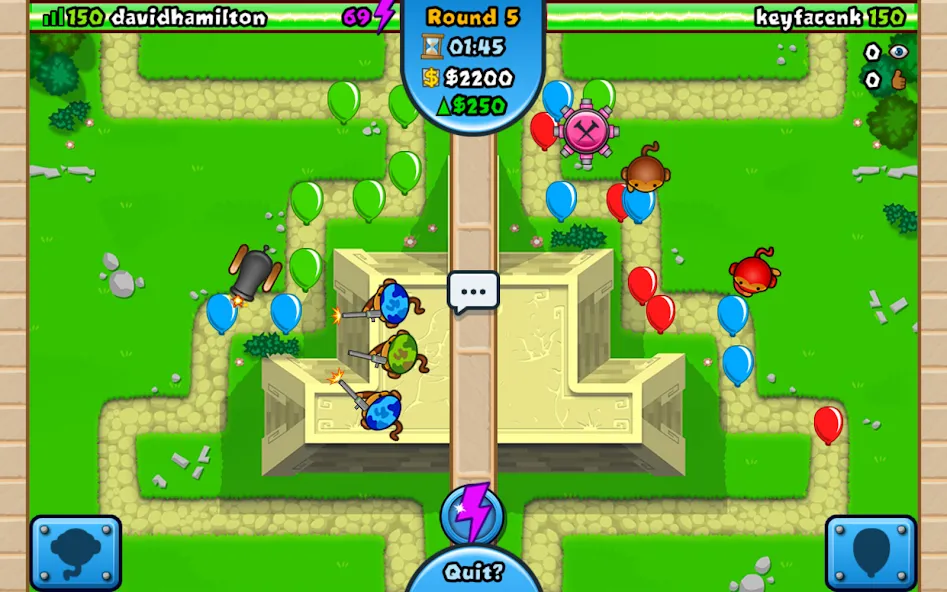 Bloons TD Battles (Блунс ТД Батлз)  [МОД Menu] Screenshot 2