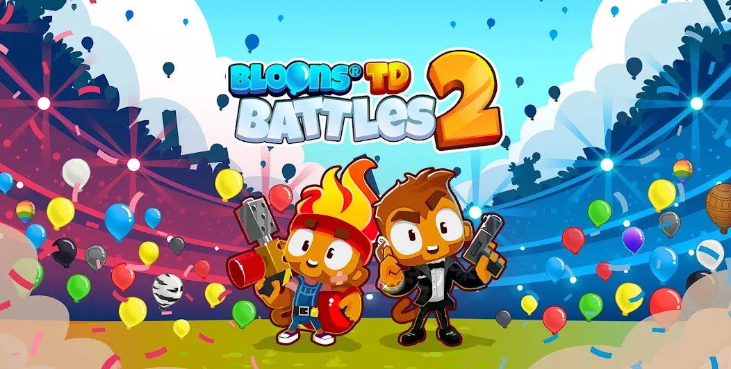 Bloons TD Battles 2 (Блунс ТД Батлс 2)  [МОД Меню] Screenshot 1