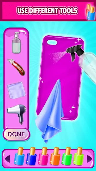 Mobile Phone Case DIY  [МОД Unlimited Money] Screenshot 5