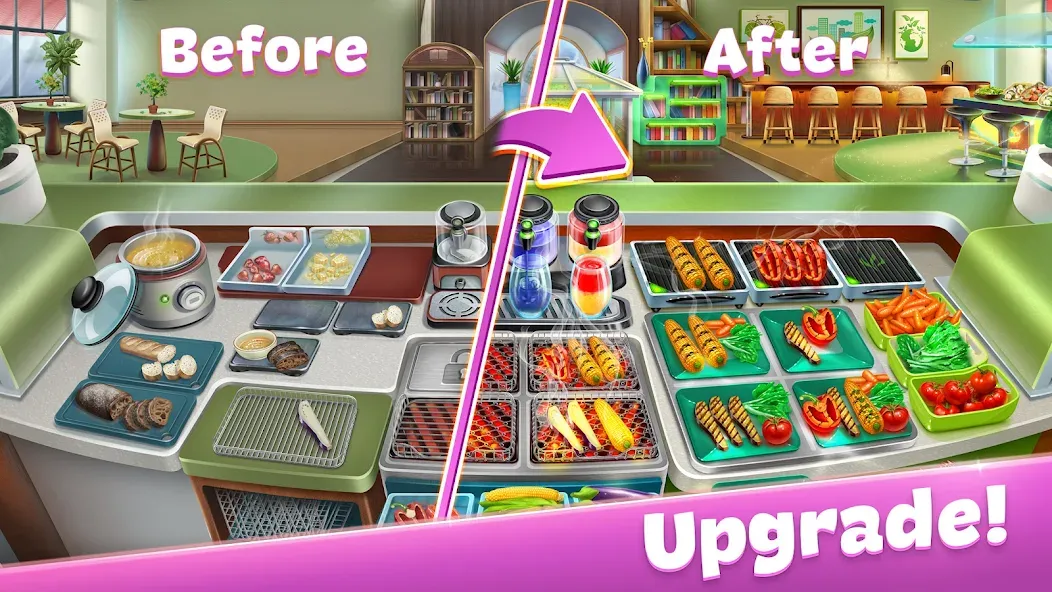 Cooking Fever: Restaurant Game  [МОД Бесконечные деньги] Screenshot 4