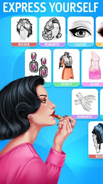 Pocket Styler: Fashion Stars (Покет Стайлер)  [МОД Mega Pack] Screenshot 4