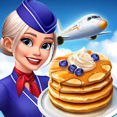 Скачать взломанную Airplane Chefs - Cooking Game (Эйрплейн Чефз)  [МОД Menu] - последняя версия apk на Андроид