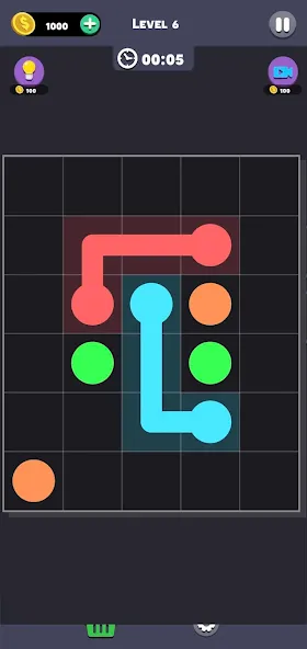 Same Color: Connect Two Dots (Сейм Колор Дот)  [МОД Меню] Screenshot 3