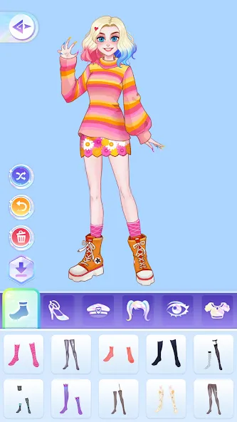 YoYa: Dress Up Fashion Girl (ЙоЯ)  [МОД Menu] Screenshot 4