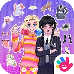 Взломанная YoYa: Dress Up Fashion Girl (ЙоЯ)  [МОД Menu] - полная версия apk на Андроид