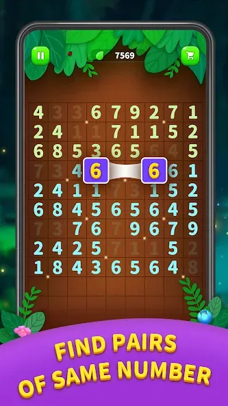 Number Match - Ten Pair Puzzle (Намбер Матч)  [МОД Все открыто] Screenshot 1