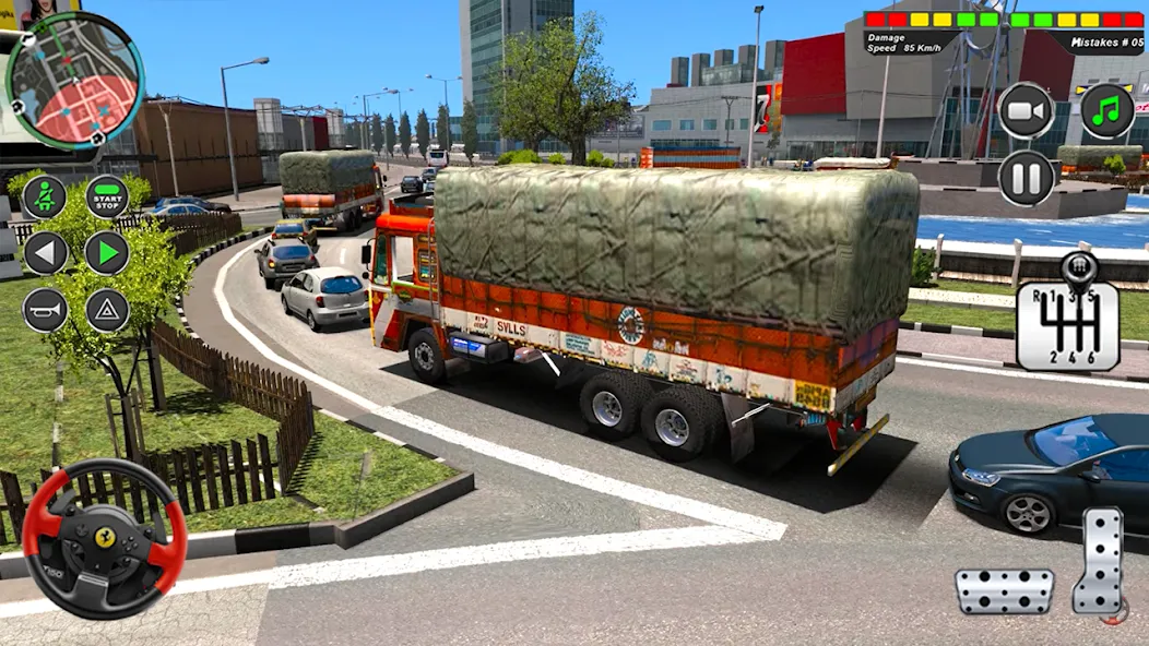 Indian Heavy Truck Delivery 3D  [МОД Все открыто] Screenshot 4