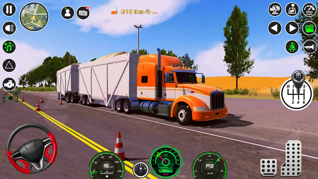 American Cargo City Driving 3D  [МОД Unlocked] Screenshot 2