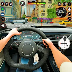 Взломанная Modern Taxi Car Glory Driving  [МОД Unlocked] - последняя версия apk на Андроид