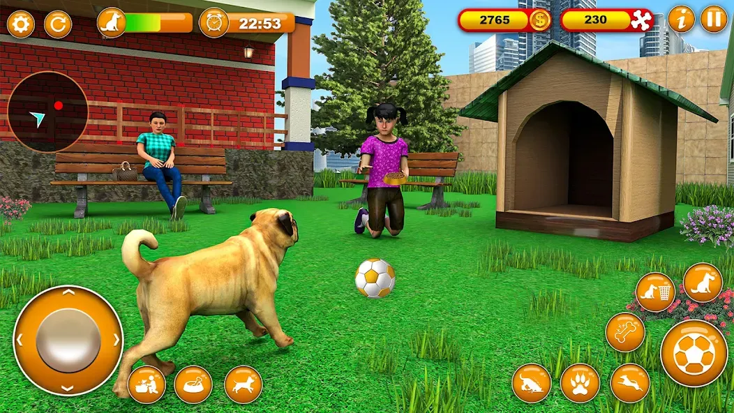 Pet Dog Family Adventure Games  [МОД Mega Pack] Screenshot 2