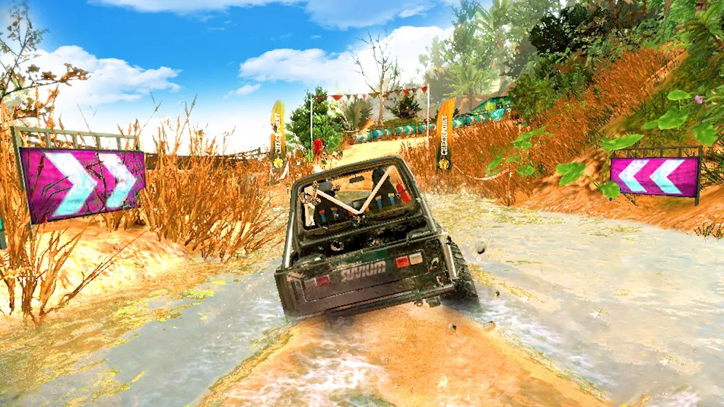 4X4 Offroad SUV Driving Games  [МОД Unlocked] Screenshot 4