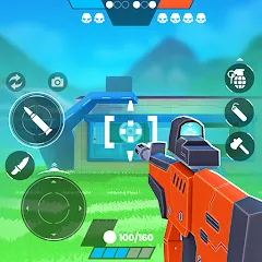 Скачать взлом FRAG Pro Shooter (ФРАГ Про Шутер)  [МОД Много денег] - последняя версия apk на Андроид