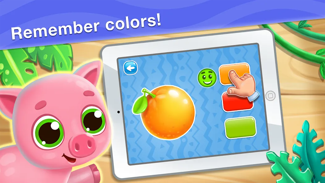 Colors learning games for kids  [МОД Бесконечные монеты] Screenshot 5