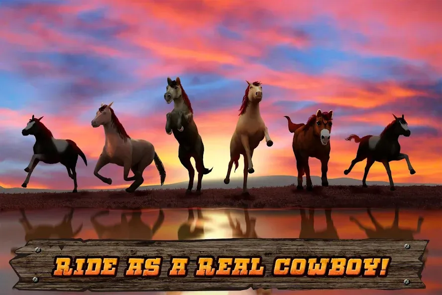 Cowboys Horse Racing Derby  [МОД Unlimited Money] Screenshot 5