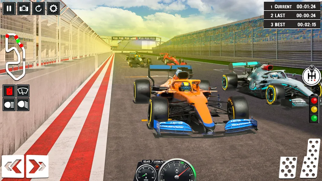 Formula Racing Car Racing Game  [МОД Меню] Screenshot 1