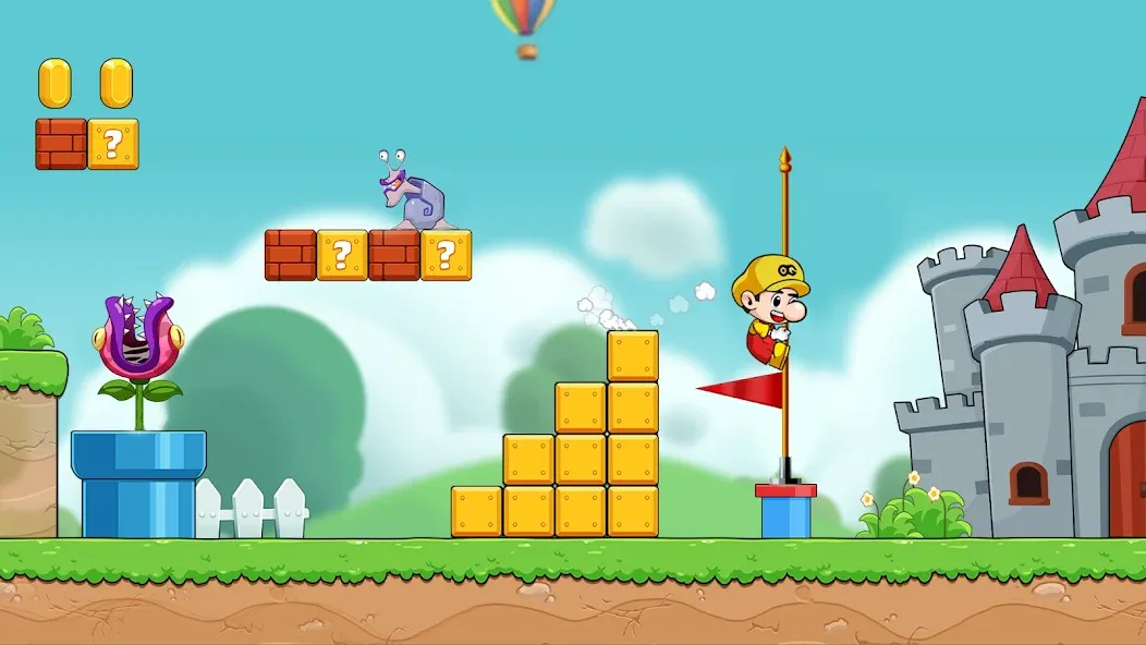 Bean's World Super: Run Games  [МОД Бесконечные монеты] Screenshot 3