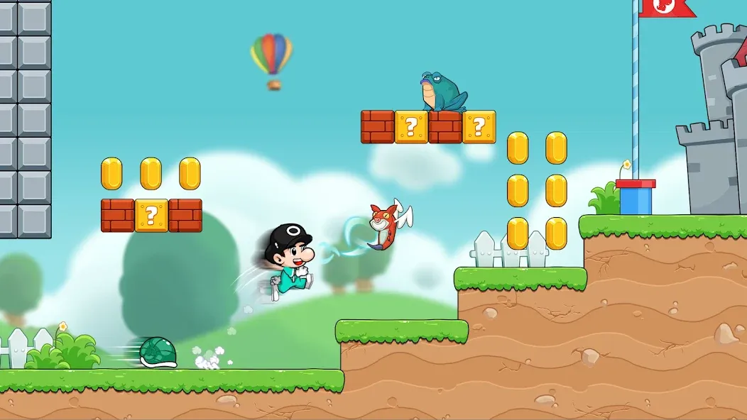 Bean's World Super: Run Games  [МОД Бесконечные монеты] Screenshot 5