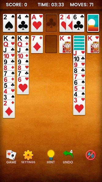 Klondike Solitaire (Клондайк солитер)  [МОД Меню] Screenshot 5