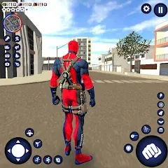 Скачать взлом Miami Rope Hero Spider Game  [МОД Меню] - стабильная версия apk на Андроид