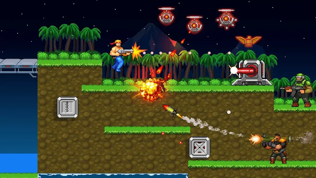 Gun Force: Action Shooting (Ган Форс)  [МОД Много монет] Screenshot 2