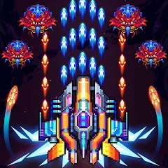 Скачать взлом Galaxiga Arcade Shooting Game (Галаксига)  [МОД Много монет] - полная версия apk на Андроид