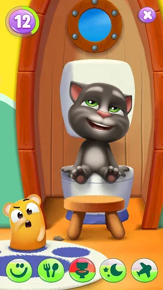 My Talking Tom 2  [МОД Много денег] Screenshot 3