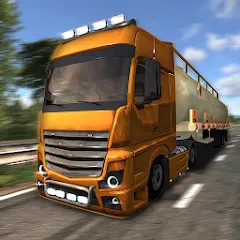 Взломанная European Truck Simulator (Юро Трак Драйвер)  [МОД Бесконечные монеты] - полная версия apk на Андроид