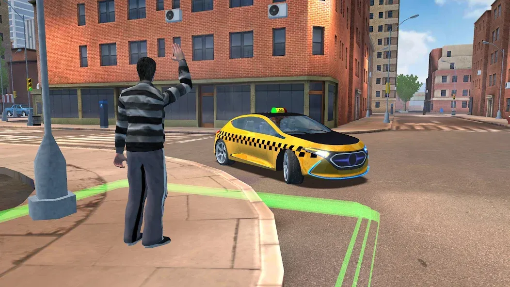 Taxi Sim 2022 Evolution (Такси Сим 2020)  [МОД Много денег] Screenshot 4