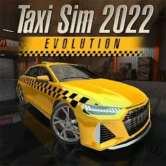 Взлом Taxi Sim 2022 Evolution (Такси Сим 2020)  [МОД Много денег] - последняя версия apk на Андроид