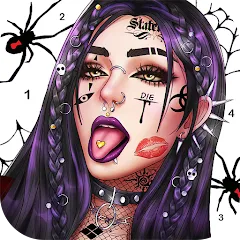 Скачать взломанную Dark, Horror Color by Number  [МОД Много денег] - последняя версия apk на Андроид