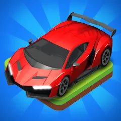 Скачать взломанную Merge Car - Idle Merge Cars (Мердж Кар)  [МОД Menu] - стабильная версия apk на Андроид