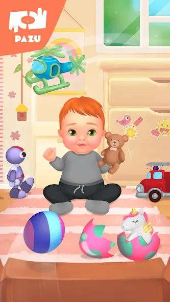 Baby care game & Dress up  [МОД Бесконечные монеты] Screenshot 5