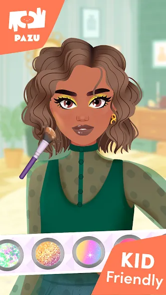 Makeup Girls: Dress up games  [МОД Много монет] Screenshot 3