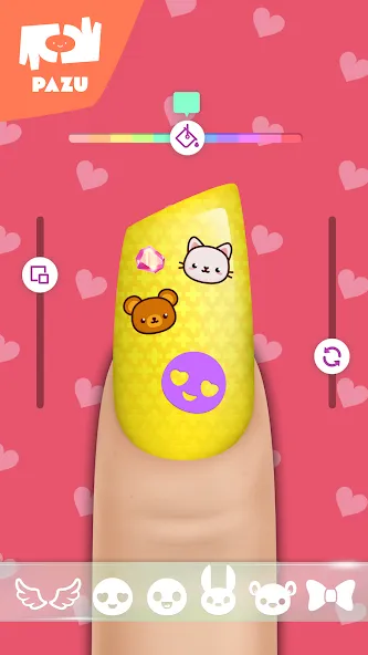 Girls Nail Salon - Kids Games  [МОД Unlocked] Screenshot 4