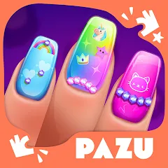 Скачать взлом Girls Nail Salon - Kids Games  [МОД Unlocked] - стабильная версия apk на Андроид